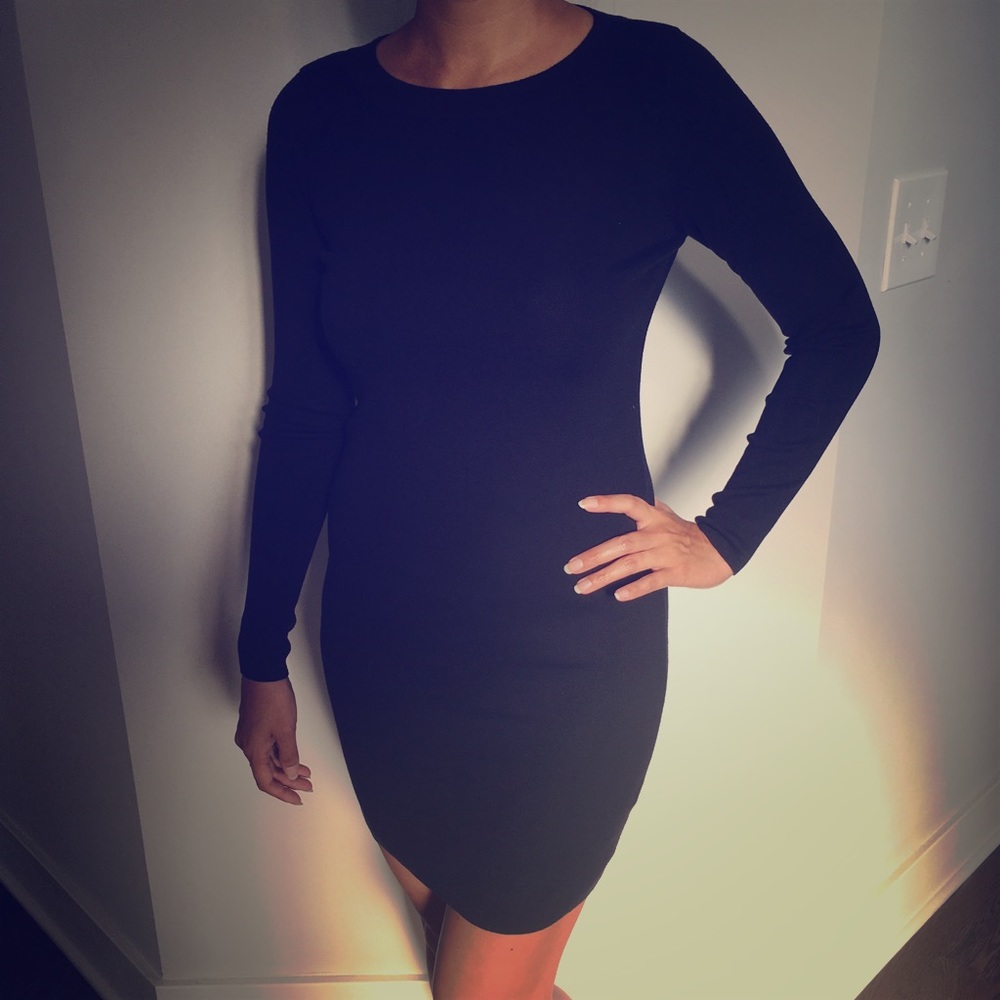 NWOT Body hugging sweater dress